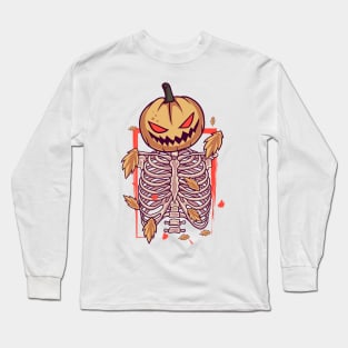 Ribs Pumpkin Long Sleeve T-Shirt